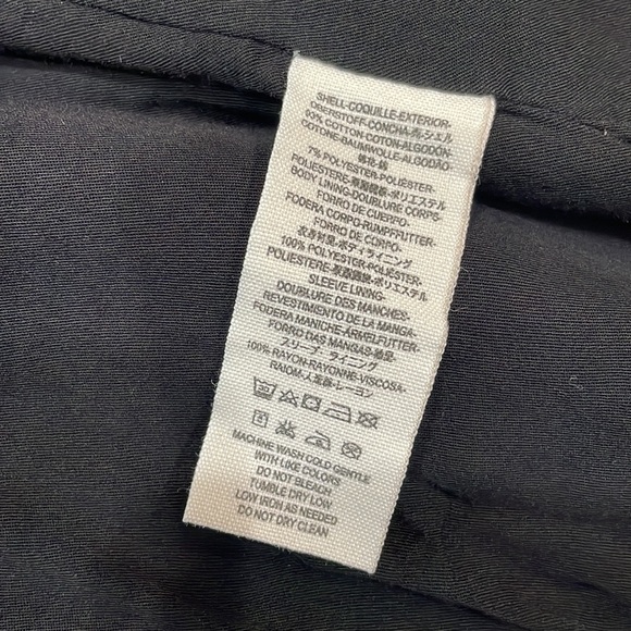 Free People coat Embellished embroidered Sergeant Jacket coat lined 4 charcoal - Picture 7 of 14